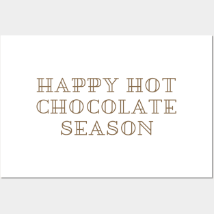 Hot Chocolate Season Posters and Art